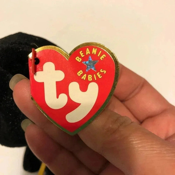 Vintage Ty Beanie Babies Hunt the Halloween Bear 2001 - Picture 6 of 6